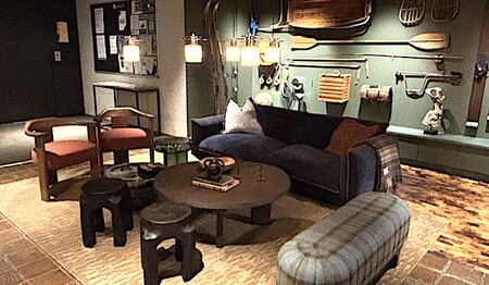Lobby-Lounge im Hotel Laponia zum Treffen und Entpannen auf Ihrer Singlereise nach Lappland.