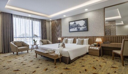 Stilvolles Zimmer der Unterkunft in Hanoi: Singles & Alleinreisende buchen bei singlereisen.de