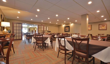 Restaurant des Best Western Pembroke Hotel auf Kanada-Singlereisen.