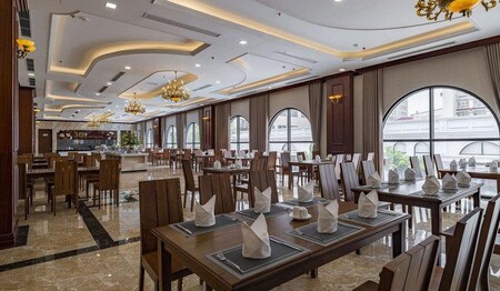 Restaurant der Unterkunft in Hanoi: Singles & Alleinreisende buchen bei singlereisen.de