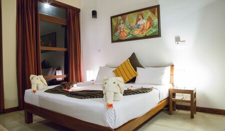 Melheim Haputale hell gestaltetes Zimmerbeispiel für Singles & Alleinreisende