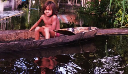 Singlereise Amazonas Kolumbien Dschungel: Alleinreisende entdecken die rosafarbenen Delfine und indigene Kultur.
