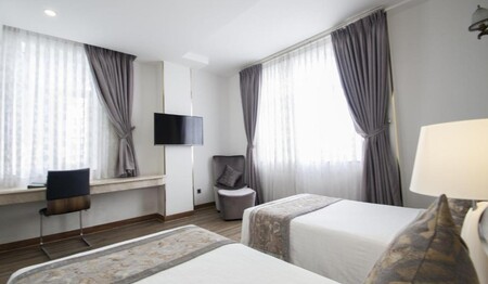 Gemütliches Zimmer der Unterkunft in Vietnam: Singles & Alleinreisende buchen bei singlereisen.de