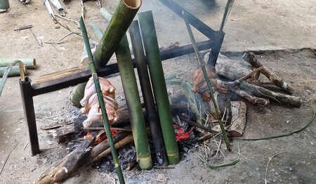Lagerfeuer nach der Nachtsafari im Khao Sok Nationalpark