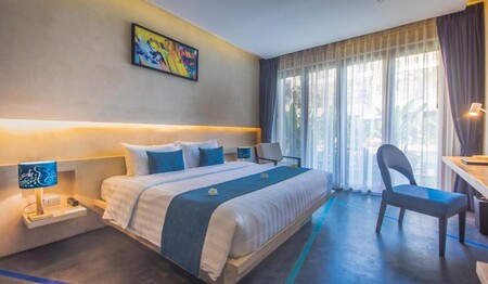 Zimmerbeispiel im Sakmut Boutique Hotel auf Ihrer Rundreise Vietnam & Kambodscha für Singles & Alleinreisende