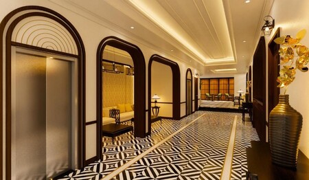 Flur im Dai Nam Boutique Hotel auf Ihrer Rundreise Vietnam & Kambodscha für Singles & Alleinreisende