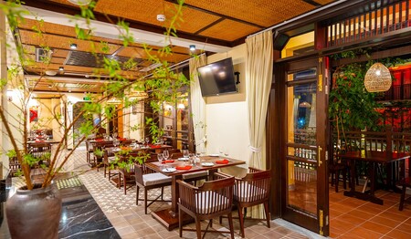 Restaurant des Ahoy Boutique Resort & Spa in Hoi An: Singles & Alleinreisende buchen bei singlereisen.de