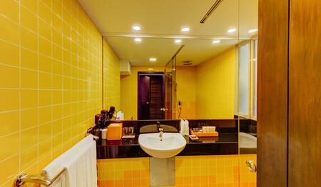 Hikka Tranz Badezimmer Beispiel Superior Zimmer für Singles & Alleinreisende