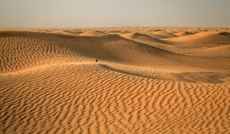Entdecken Sie in Tunesien die Faszination der Wüste beim Kameltrekking in der Sahara mit singlereisen.de.