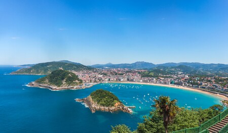 Singlereise Baskenland mit anderen Singles & Alleinreisenden zur Muschelbucht San Sebastian