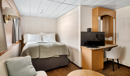 Hurtigruten Arctic Superior Kabine QJ: Singles & Alleinreisende buchen bei singlereisen.de
