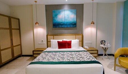 Earl’s Regent Zimmerbeispiel mit King-Size-Bett für Singles & Alleinreisende in Negombo