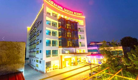 Außenansicht Bhairahawa Garden Resort auf Ihrer Rundreise Indien & Nepal für Singles & Alleinreisende