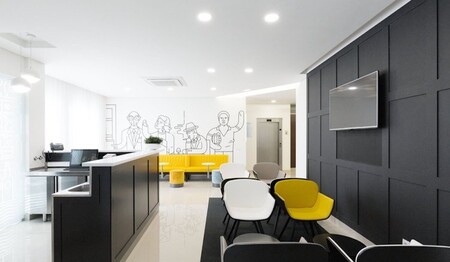 Lobby mit Sitzgelegenheiten im Fenicius Charme Hotel