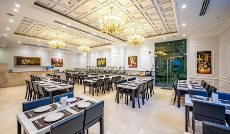 Restaurant der Unterkunft in Vietnam: Singles & Alleinreisende buchen bei singlereisen.de